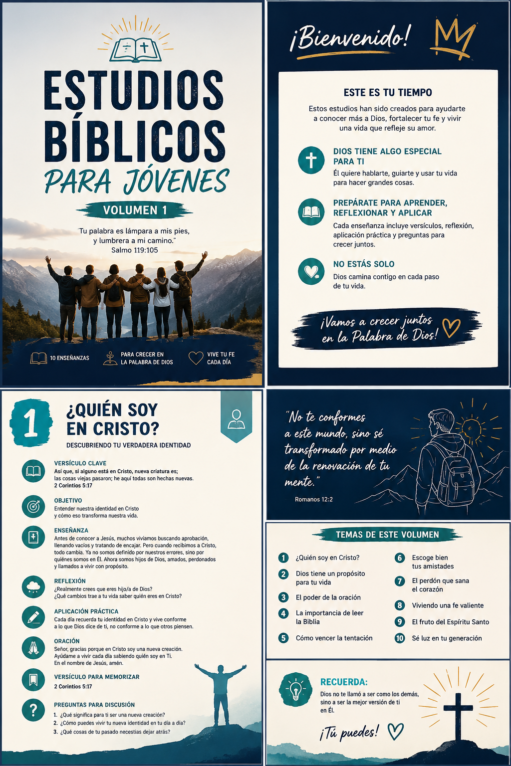 Estudio Bíblico para Jóvenes Volume 1